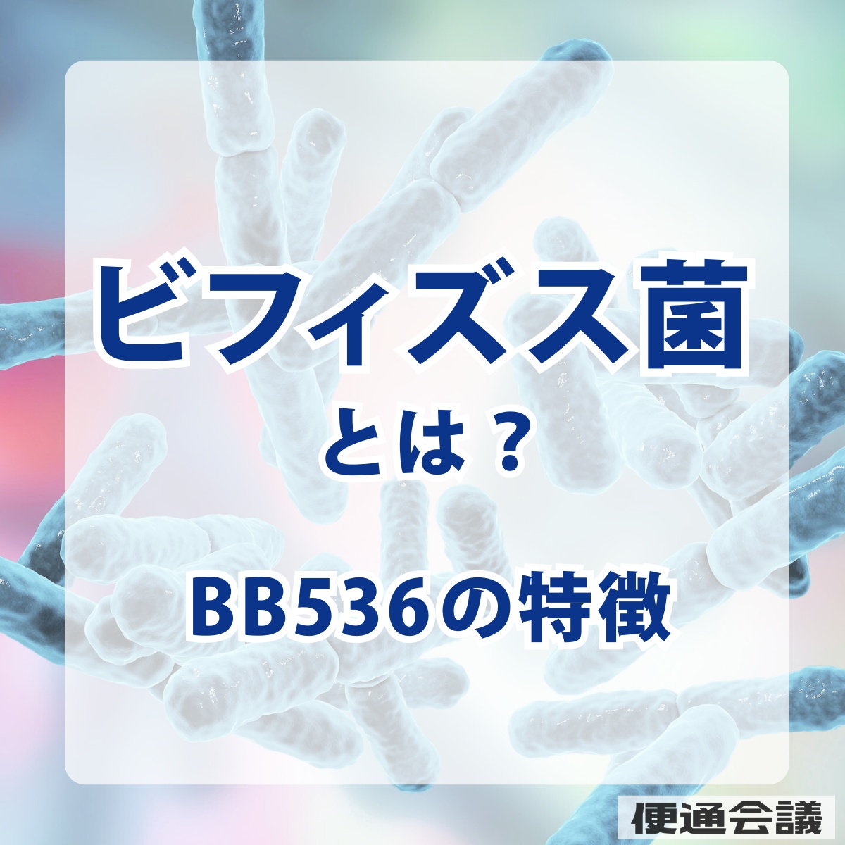 ビフィズス菌BB536とは？便秘改善効果と科学的データを分かりやすく解説