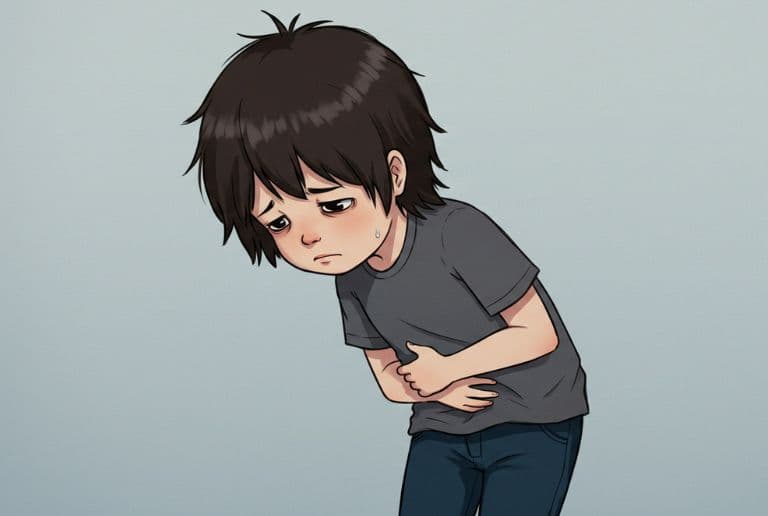 子供が便秘で発熱する原因