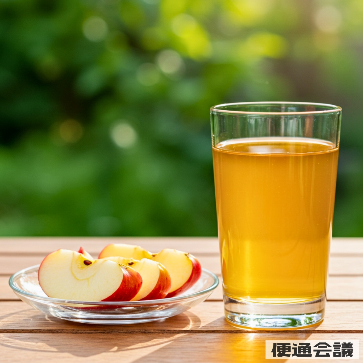 便秘にいい飲み物としてのリンゴジュース