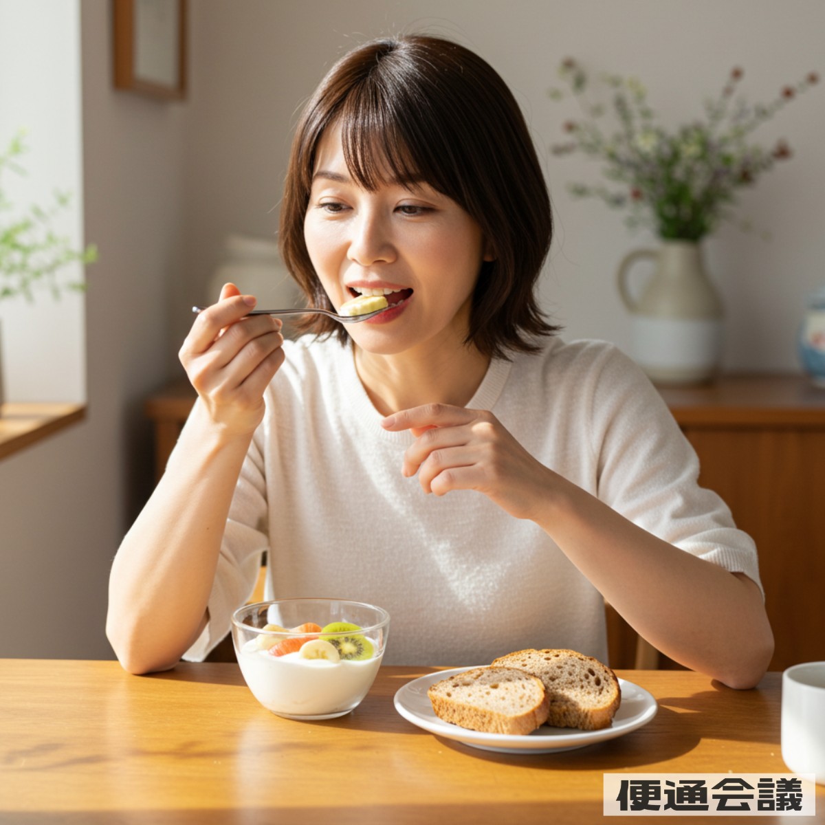 発酵食品を朝食で食べて便秘解消