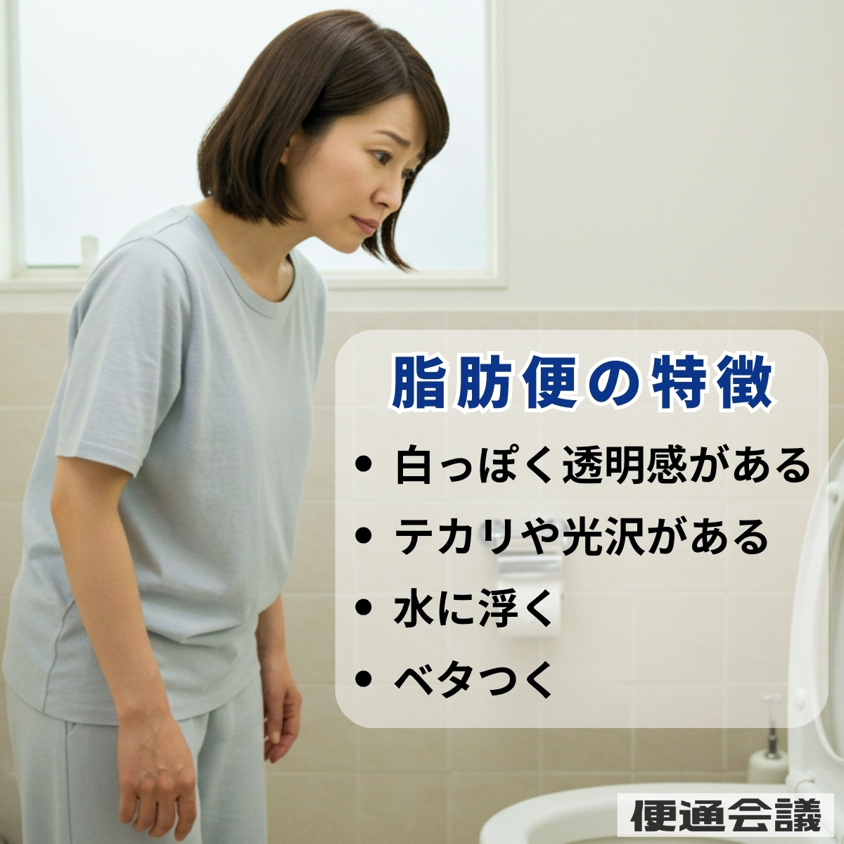 脂肪便の特徴