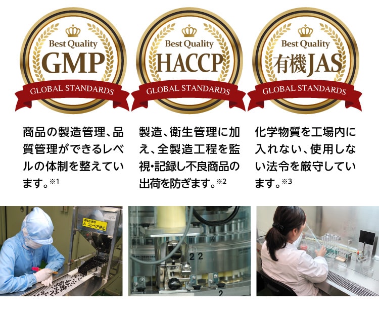 GMP HACCP 有機JAS